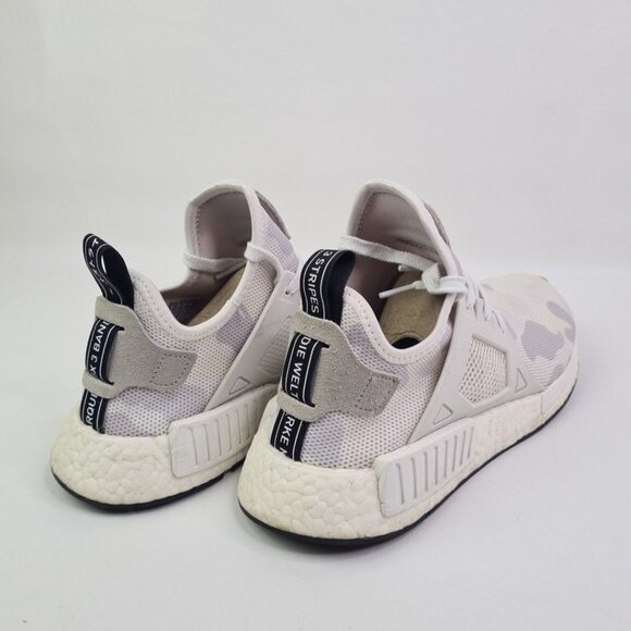 Adidas NMD XR1 White Duck Camo Men's Athletic Sneakers Running Size 8 - Picture 6 of 12